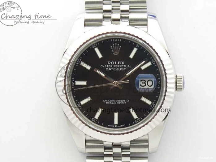 ARF V3 New on DateJust Steel 904L Bracelet Best A2824 Jubilee 1:1 126334 Dial Black 41 Edition 1218